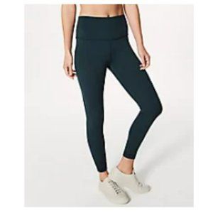 Submarine / Turquoise Lululemon Align High-Rise 25" Leggings